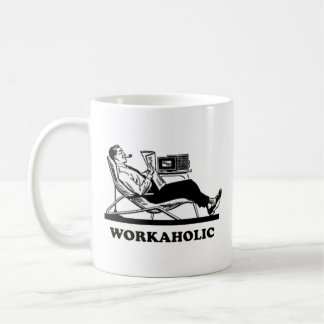 Retro Workaholic Coffee Mug