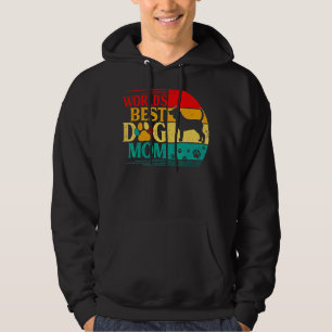 Retro World's Best Beagle Dog Mum Mother's Day Hoodie