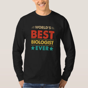 Retro World's Best Biologist Ever T-Shirt