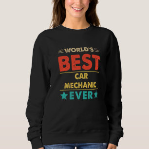 Retro World's Best Car Mechanic Ever Sweatshirt
