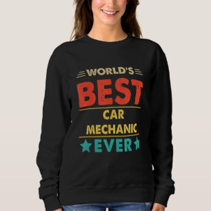 Retro World's Best Car Mechanic Ever Sweatshirt