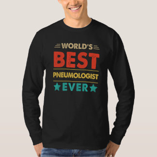 Retro World's Best Pneumologist Ever T-Shirt