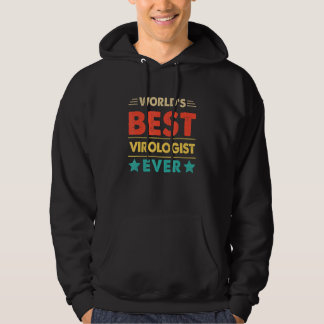 Retro World's Best Virologist Ever Hoodie