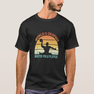 Retro World's Okayest Water Polo Player Vintage Wa