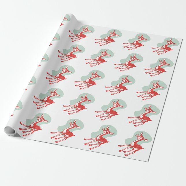 Retro Wrapping Paper (Unrolled)