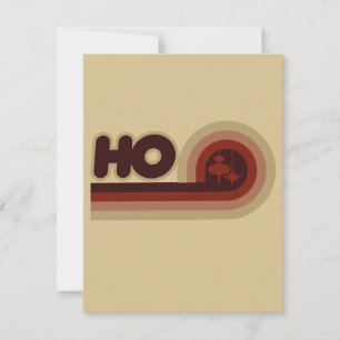 Retro Xmas Invitation