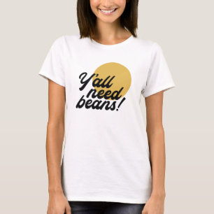 Retro 'Y'all Need Beans' Bean Protocol T-Shirt