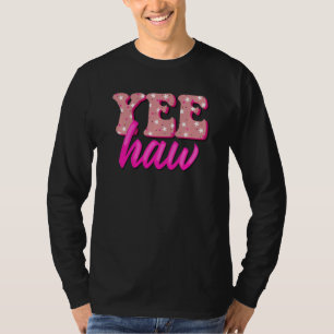 Retro Yee Haw Howdy Rodeo Western Country Southern T-Shirt