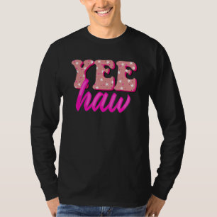 Retro Yee Haw Howdy Rodeo Western Country Southern T-Shirt