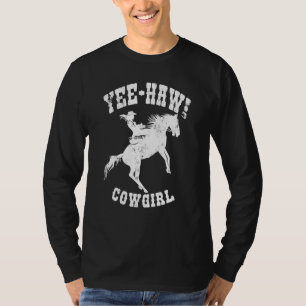 Retro Yee Haw Howdy Western Country Southern Cowgi T-Shirt