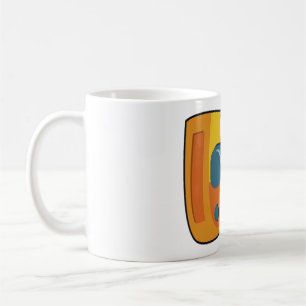 Retro Yellow Point and Shoot Film Camera Coffee Mug