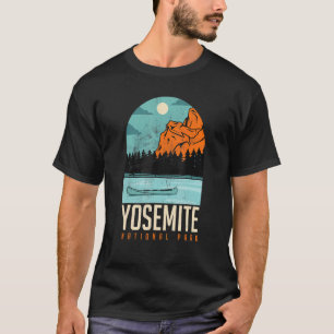 Retro Yosemite California Established 1890 Nationa T-Shirt