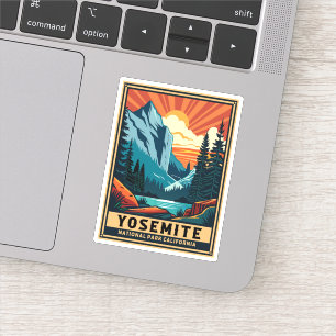 Retro Yosemite National Park California