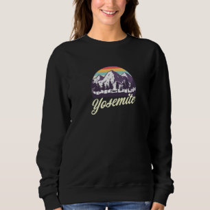 Retro Yosemite National Park Mountains Vintage Sweatshirt