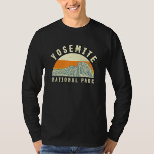 Retro Yosemite National Park Us Vintage California T-Shirt