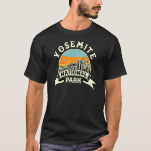 Retro Yosemite National Park Us Vintage California T-Shirt