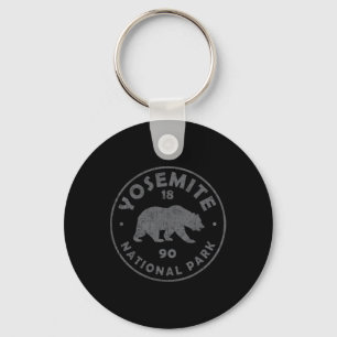 Retro Yosemite Us National Park Vintage Souvenir H Key Ring