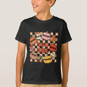 Retro You Are Pumpkin Fall School Counsellor Thank T-Shirt