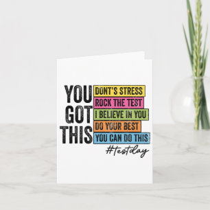 Retro You Got This  Card