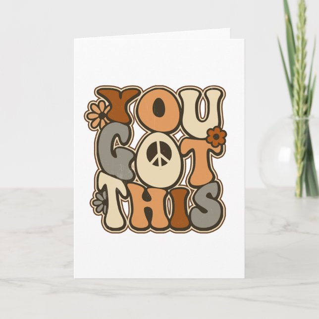 Retro You Got This Card (Front)
