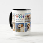 Retro You Had Me WOOF Custom 8 Photo Collage Dog