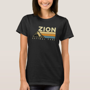 Retro Zion National Park US Vintage Utah Adventure T-Shirt