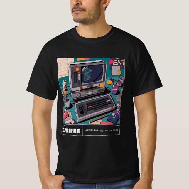 Retrocomputing T-Shirt (Front)
