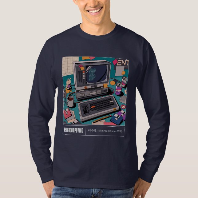Retrocomputing T-Shirt (Front)