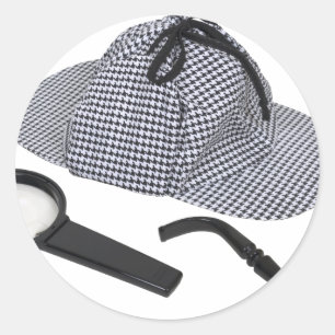 RetroDetectiveTools050110 Classic Round Sticker