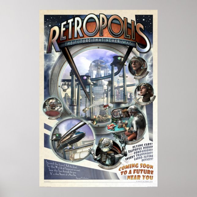 Retropolis poster (20x30") (Front)