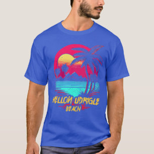 Retrowave Beach Mellon Udrigle Beach T-Shirt