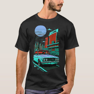 Retrowave Illustration T-Shirt