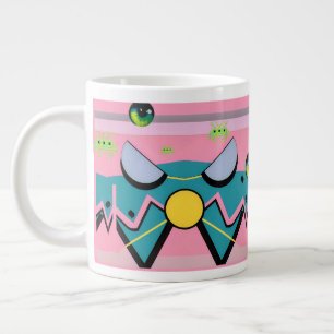 Retrowaves of Fame - Ken Gage Art Large Coffee Mug