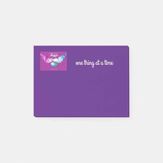 Rett Syndrome Angels Stick Notes (Front)