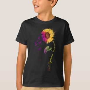 Rett Syndrome Awareness Sunflower  T-Shirt