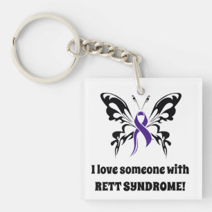 Rett syndrome Key Chain