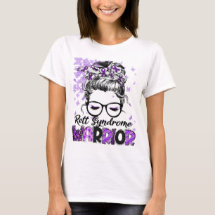 Rett Syndrome Warrior Women Girl Survivor T-Shirt