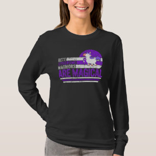 Rett Syndrome Warriors Are Magical Awareness Purpl T-Shirt