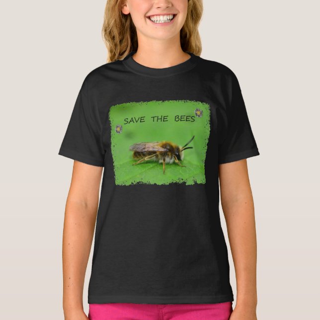 Rettet die Bienen    ... T-Shirt (Front)