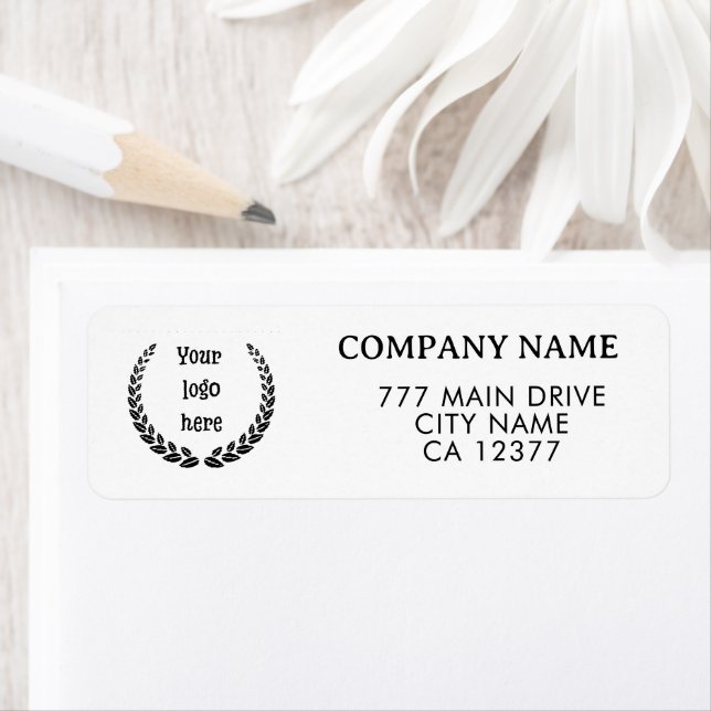 Return Address Business Label | Brand Logo  (Insitu)