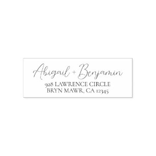 Return Address Custom Handwritten Self-inking Stam Stamp