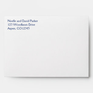 Return Address Envelope A7 for 5x7 Sizes