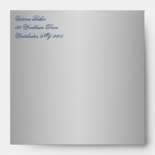 Return Address Envelope for 5" Square Invitation