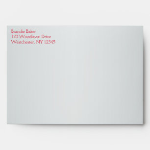 Return Address Envelope for 5"x7" Size Products