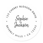 Return Address | Envelope Seal Modern Script