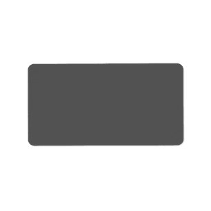 Return Address Label