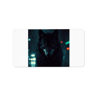 Return address label