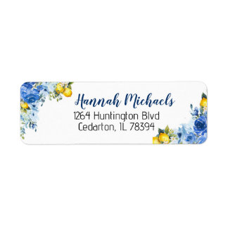 Return Address Label