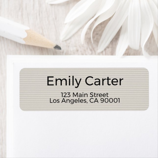 Return Address Label (Insitu)