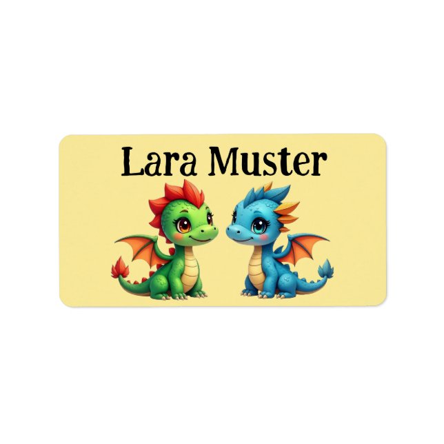 Return Address Label (Front)